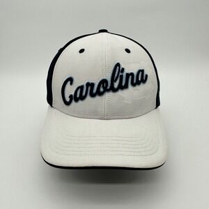 North Carolina‎ Tar Heels '47 Cap Hat Black White Stretch Fit One Size